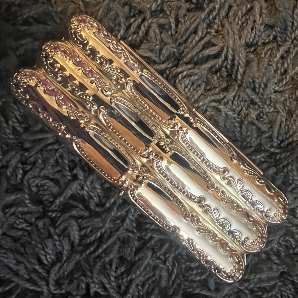 Victorian-Style Folding Triple Cigar Case